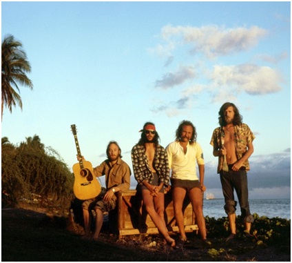 Crosby, Stills, Nash & Young, Hawaii, photograph by Graham Nash